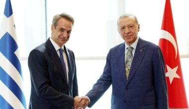 Cumhurbaşkanı Erdoğan, New York’ta Yunanistan Başbakanı Miçotakis’i kabul etti
