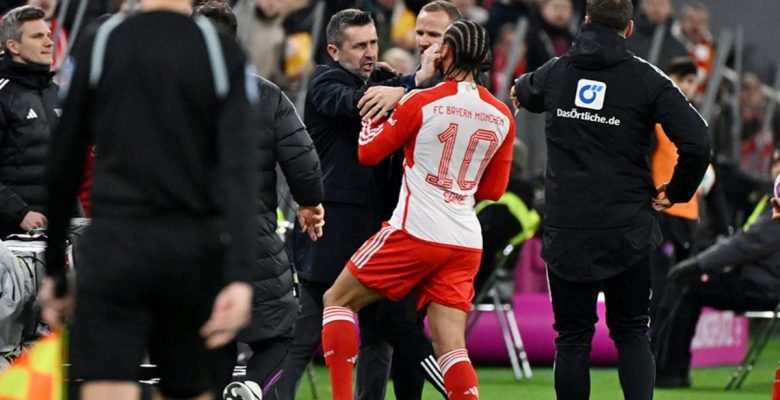 Trabzonspor’un eski hocası Nenad Bjelica, Bayern Münih’in yıldızı Leroy Sane’ye tokat attı