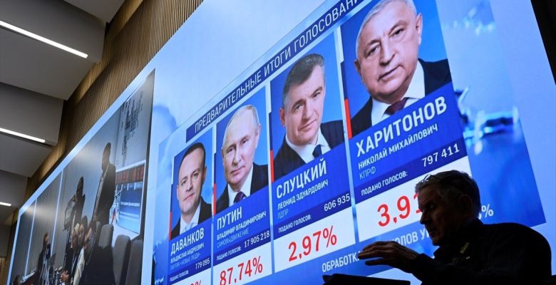 Rusya Devlet Başkanlığı seçimini Vladimir Putin kazandı