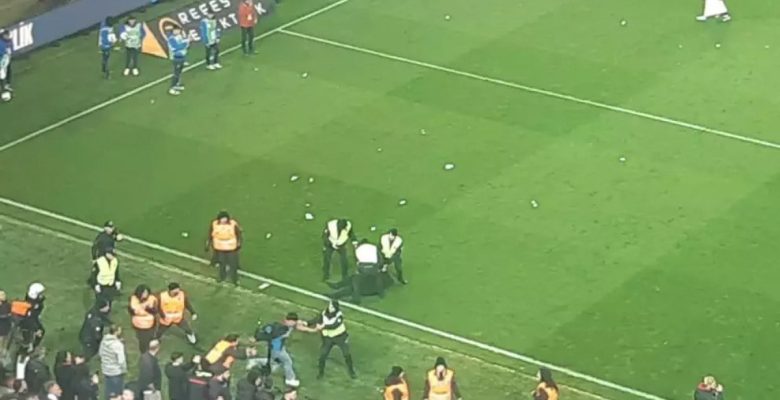 Fenerbahçe derbisinde olayların başladığı an