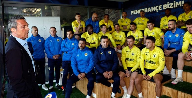 Fenerbahçe’de Ali Koç, futbolcularla bir araya geldi